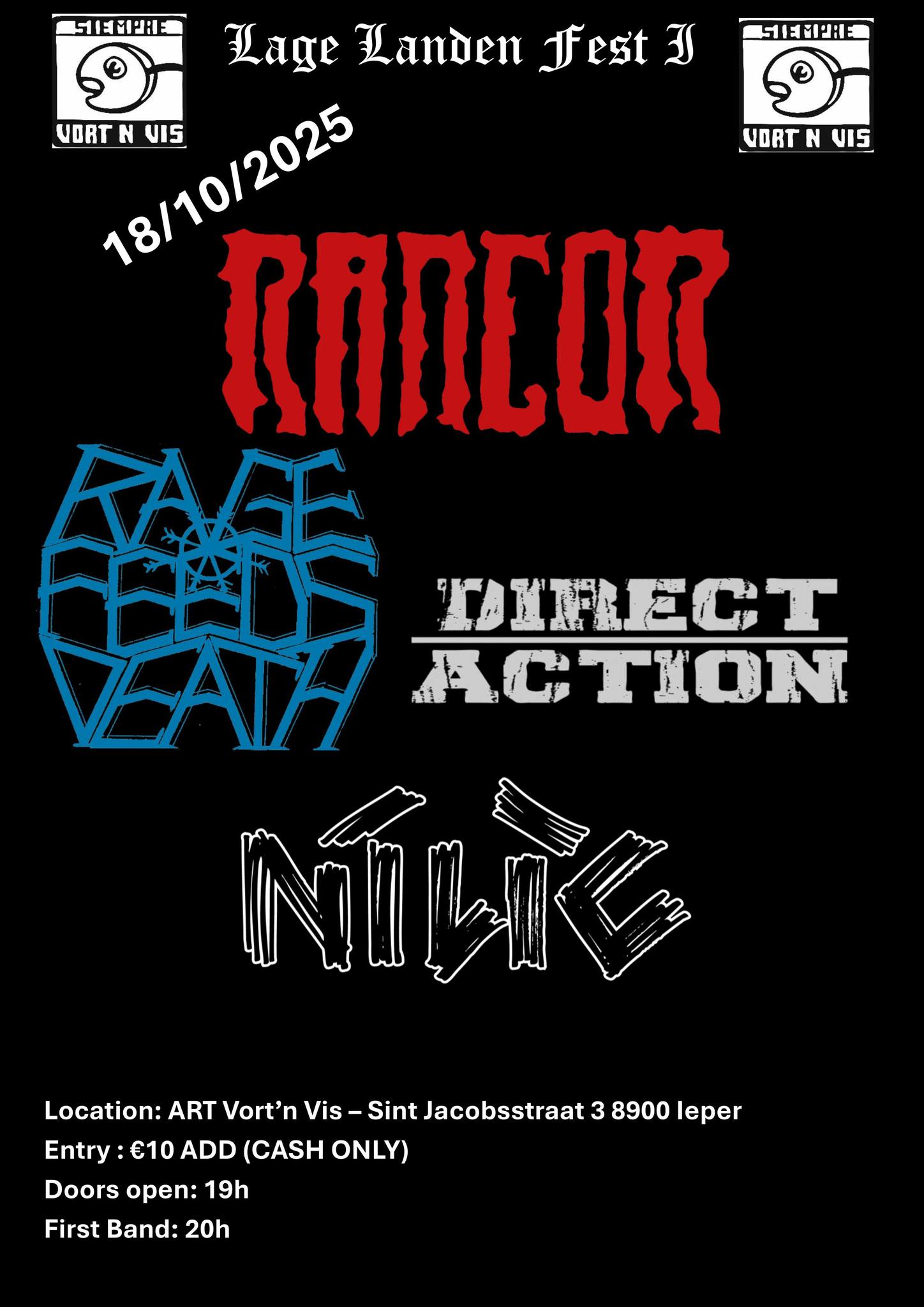 Lage Landen Fest 1 Flyer